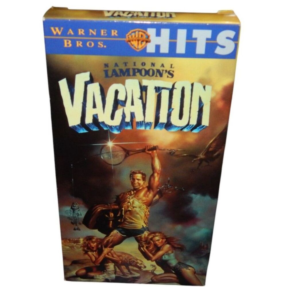 NATIONAL LAMPOON'S VACATION vintage VHS in original paper case Chevy Chase